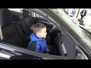 vlog in the car dealership